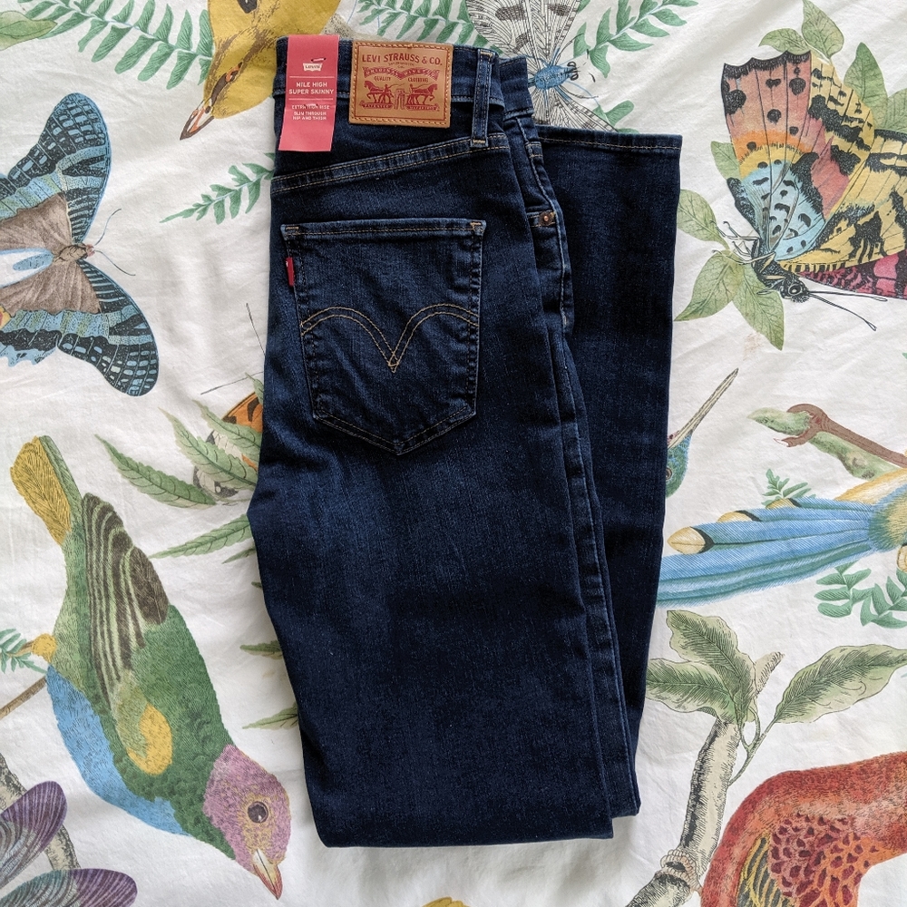 Levi's Mile High Super Skinny Jeans